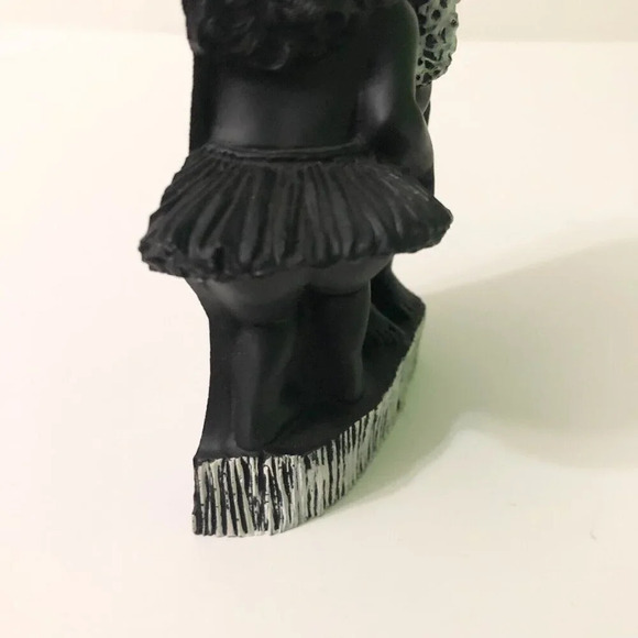 Vtg Frank Schirman Hula Girl Lei Boy Kehoni The Kiss Hawaii 6  Inch Tall Figure - Picture 11 of 16